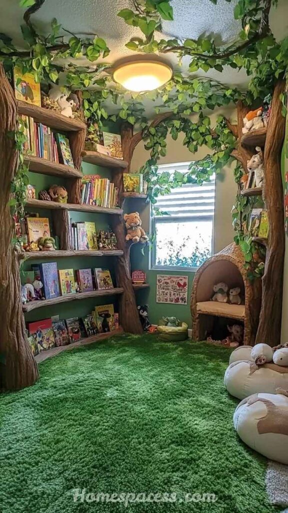 27 Library Room Ideas to Transform Any Space Into a Dream Home Library 13 Children's Library Room