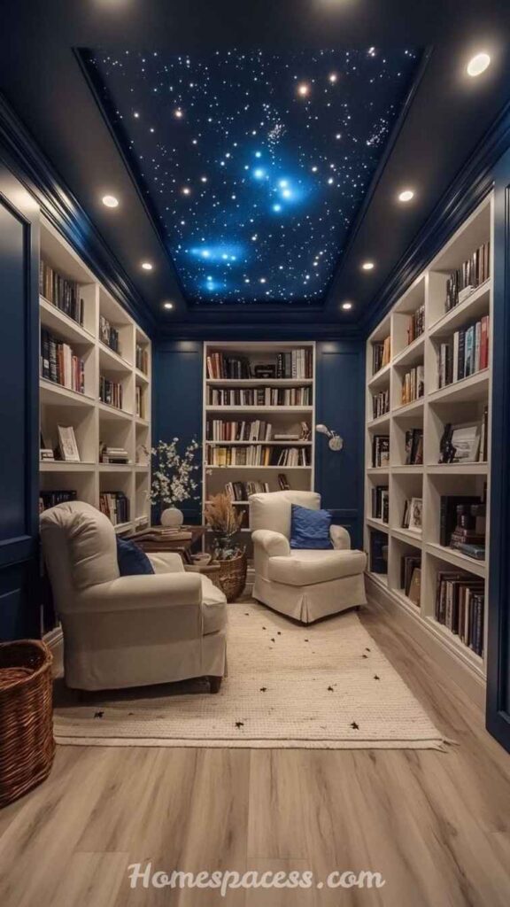 27 Library Room Ideas to Transform Any Space Into a Dream Home Library 21 Smart Library with Technology Integration