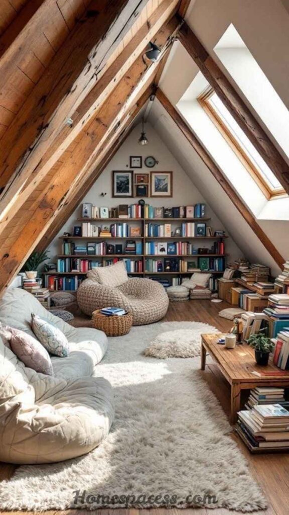 27 Library Room Ideas to Transform Any Space Into a Dream Home Library 27 Attic Library Conversion