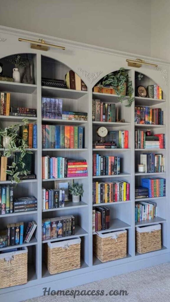 22 Living Room Decor Ideas That Transform Any Space 10 Build a Bookshelf That Doubles as Art