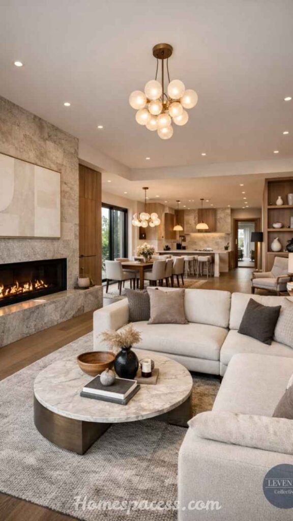 22 Living Room Decor Ideas That Transform Any Space 22 Create Zones in Open-Plan Spaces