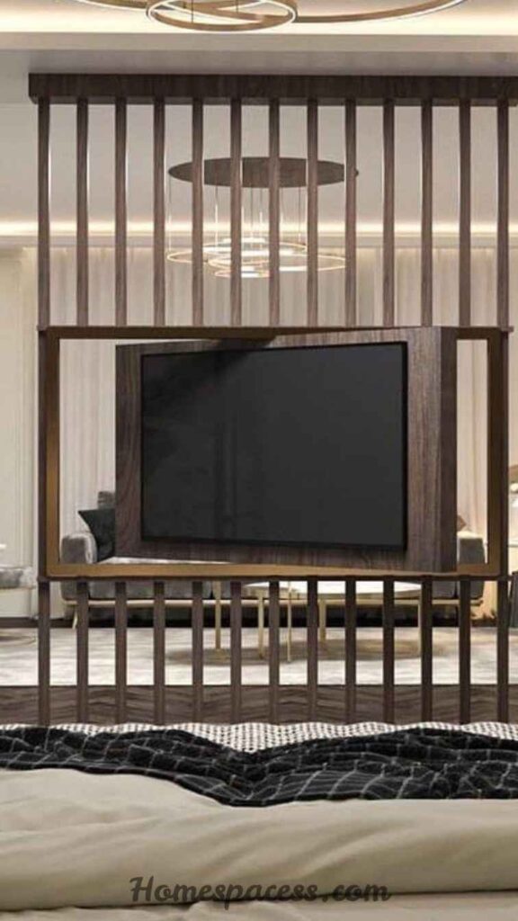26 Media Wall Ideas That Transform Any Living Space in 2026 20 Open-Plan Media Wall Divider