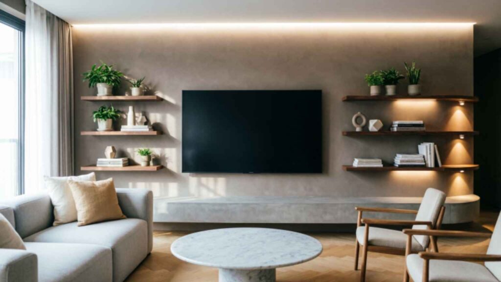 26 Media Wall Ideas That Transform Any Living Space in 2026 2 Media Wall Ideas