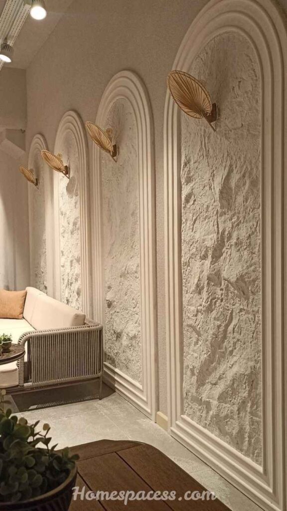 27 Salon Interior Design Ideas That Turn Clients Into Loyal Fans 11 Use Textured Wall Treatments to Add Depth Without Clutter