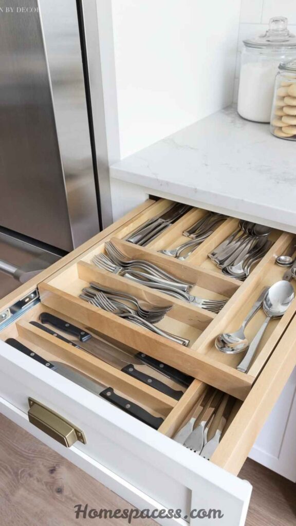 Small Kitchen Ideas: 18 Expert Transformations That Actually Work 18 Drawer-Within-Drawer Systems for Layered Organization