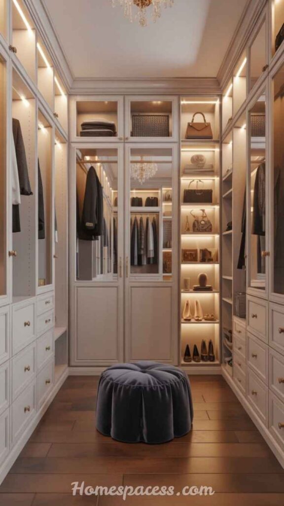 20 Walk In Closet Ideas To Transform Your Space 17 Scent and Humidity Control