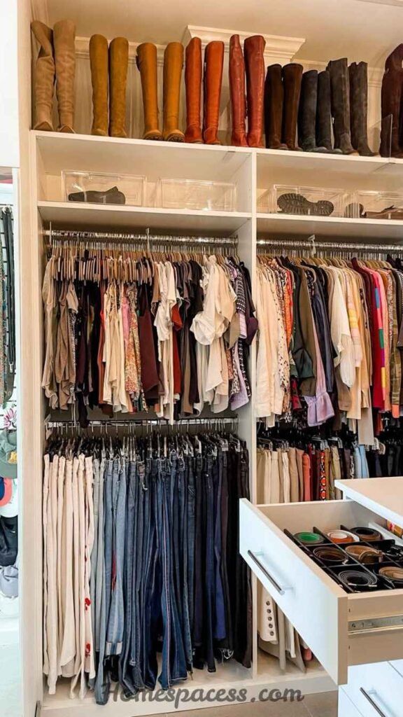20 Walk In Closet Ideas To Transform Your Space 20 Seasonal Rotation Zones