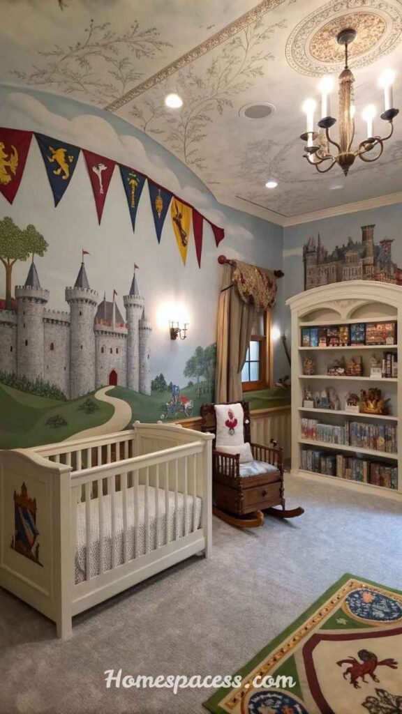 Trendy Baby Nursery Ideas for Boys That Make Your Room Look Amazing 9 Vintage Storybook Nursery