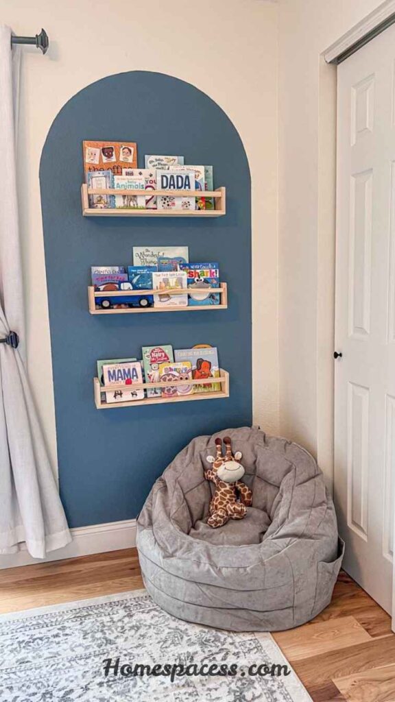 Baby Room Ideas That Make Small Nurseries Look Bigger and Brighter 6 A Dedicated Reading Corner to Build Early Literacy