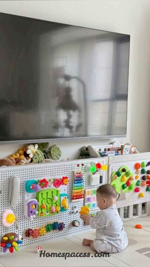 Baby Room Ideas That Make Small Nurseries Look Bigger and Brighter 12 Sensory Wall Features That Turn Décor Into Development