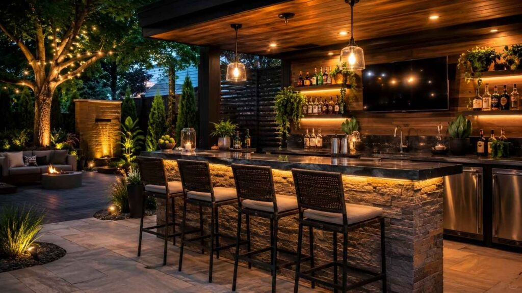 Smart Backyard Bar Ideas to Create a Perfect Outdoor Hangout Spot 2 Backyard Bar Ideas