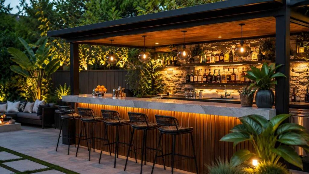 Backyard Bar Ideas