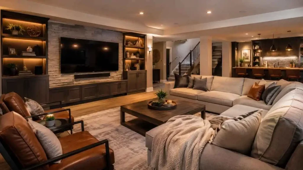 Basement Family Room Ideas