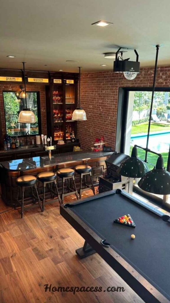 Trending Basement Family Room Ideas for Comfortable Home Living 8 Sports Bar & Game Room