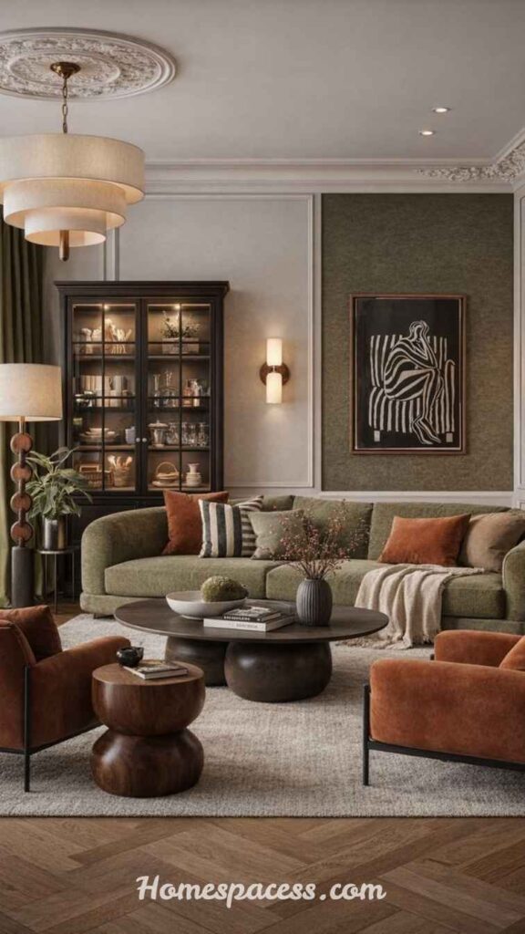 Modern Family Room Ideas for Relaxing and Entertaining Guests 10 Use a Neutral Base With Bold Accent Colors