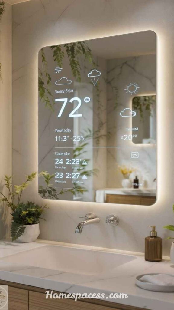 Bathroom Mirror Ideas to Create a Spa-Like Feel in Your Bathroom 7 Smart Mirrors