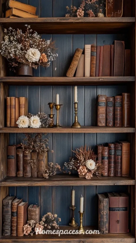 Bookshelf Decor Ideas to Add Personality and Charm to Any Space 11 Negative Space Technique