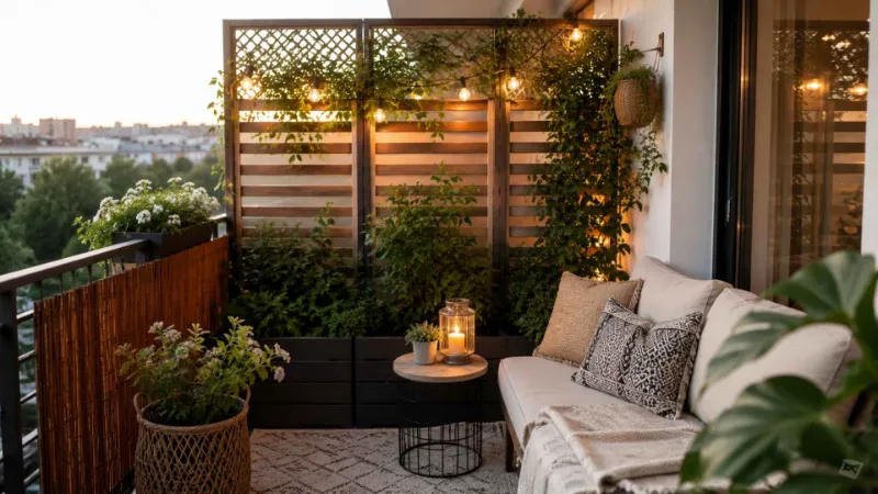 DIY Balcony Privacy Ideas to Upgrade Your Outdoor Space 2 DIY Balcony Privacy Ideas