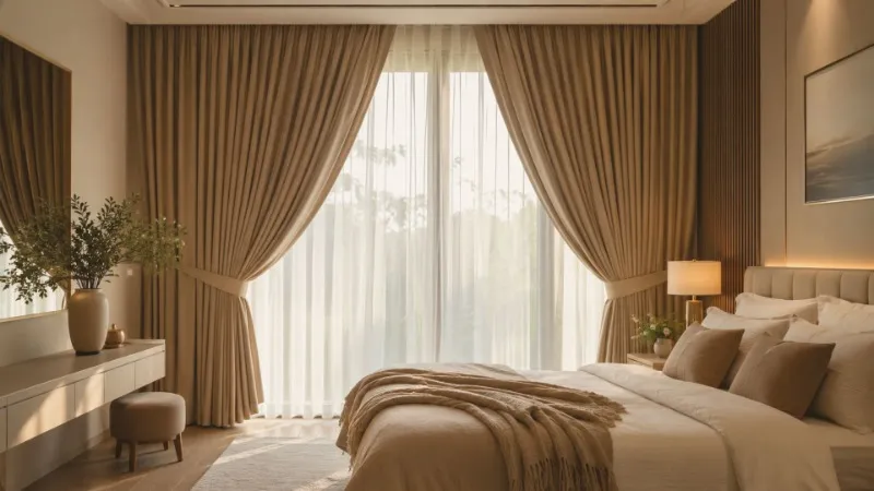 Bedroom Curtain Ideas That Make Any Room Look Bigger and Brighter 2 Bedroom Curtain Ideas