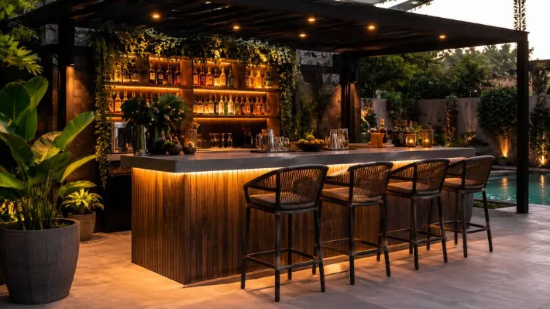 Trendy Outdoor Bar Ideas for Modern Patio Makeovers 2 Outdoor Bar Ideas