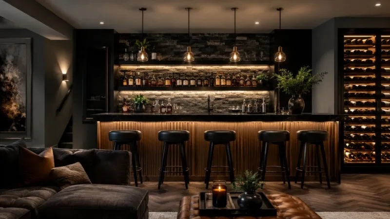 Cozy Basement Bar Ideas for the Perfect Entertainment Space 2 Basement Bar Ideas