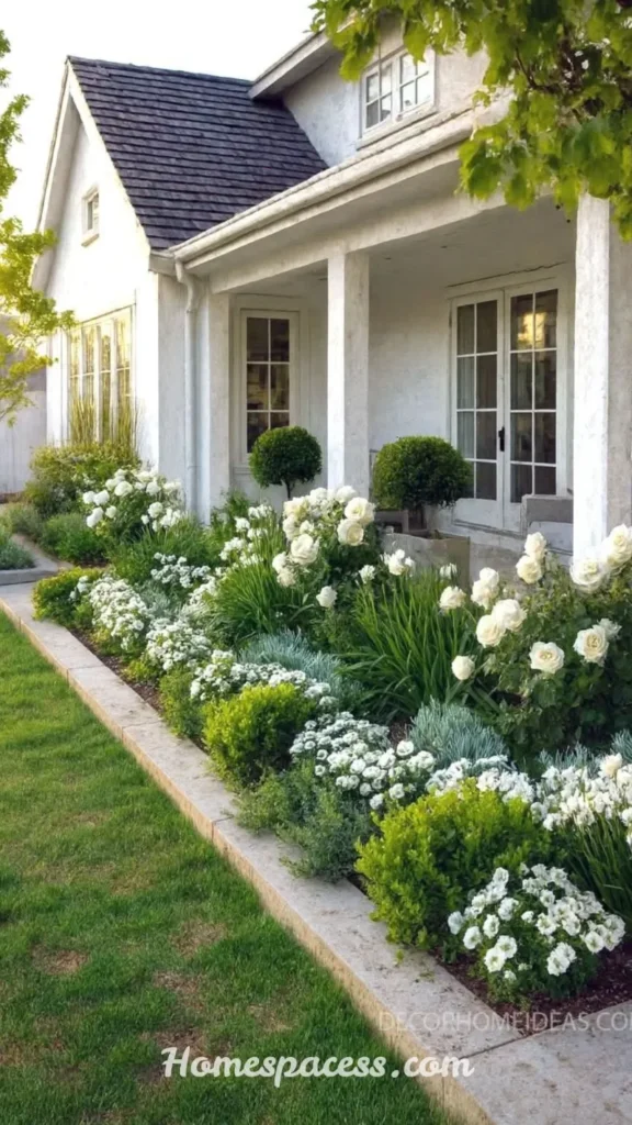 Front Garden Ideas for Every Style From Classic to Modern Homes 5 Plant a Cottage-Style Flowering Border for Year-Round Colour