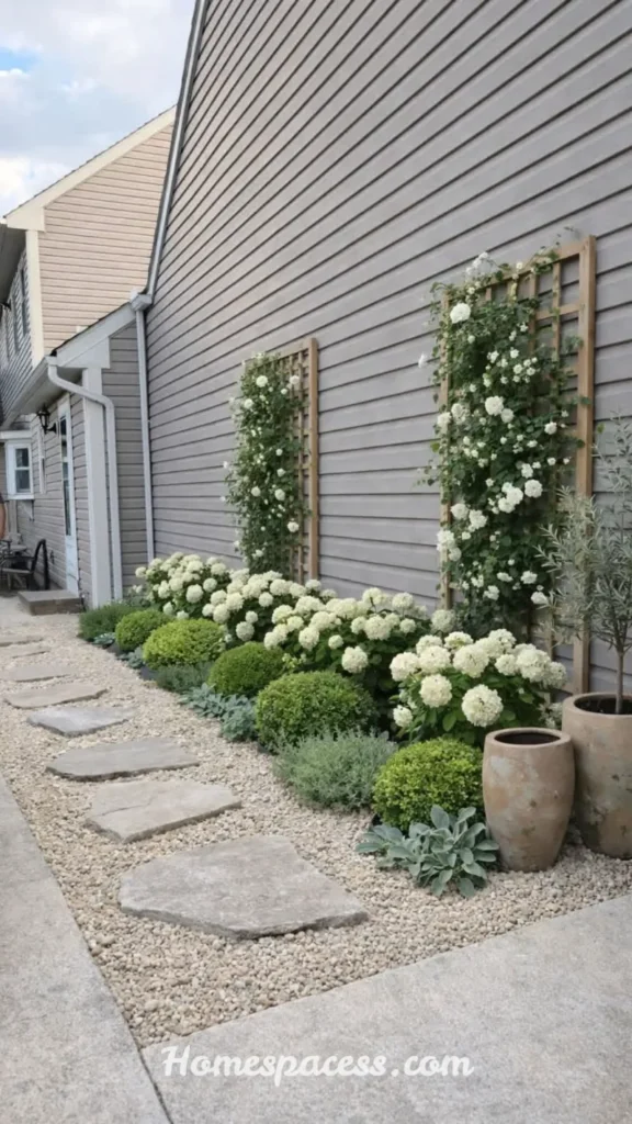 Front Garden Ideas for Every Style From Classic to Modern Homes 6 Add Architectural Interest With Clipped Topiary and Evergreen Structure