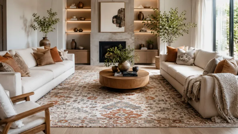 Stunning Living Room Carpet Ideas: Transform Your Space with Style, Comfort & Expert Insight 2 Living Room Carpet Ideas