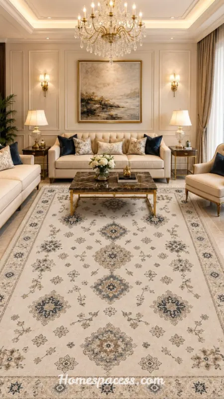 Stunning Living Room Carpet Ideas: Transform Your Space with Style, Comfort & Expert Insight 3 Classic Neutral Palette Carpet for Timeless Elegance