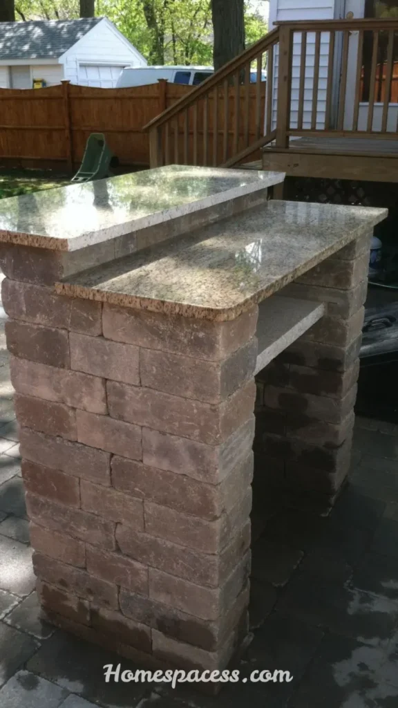 Trendy Outdoor Bar Ideas for Modern Patio Makeovers 4 Built-In Stone & Masonry Outdoor Bar