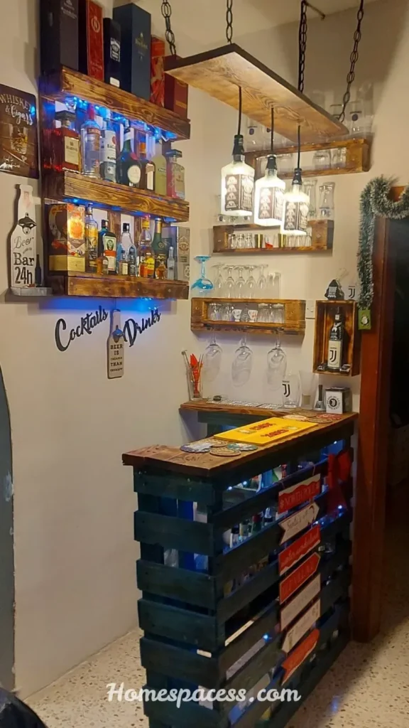 Cozy Basement Bar Ideas for the Perfect Entertainment Space 13 DIY Budget Basement Bar