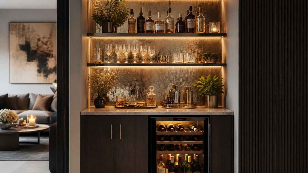 Elegant Mini Bar Ideas for a Stylish Home Makeover Mini Bar Ideas