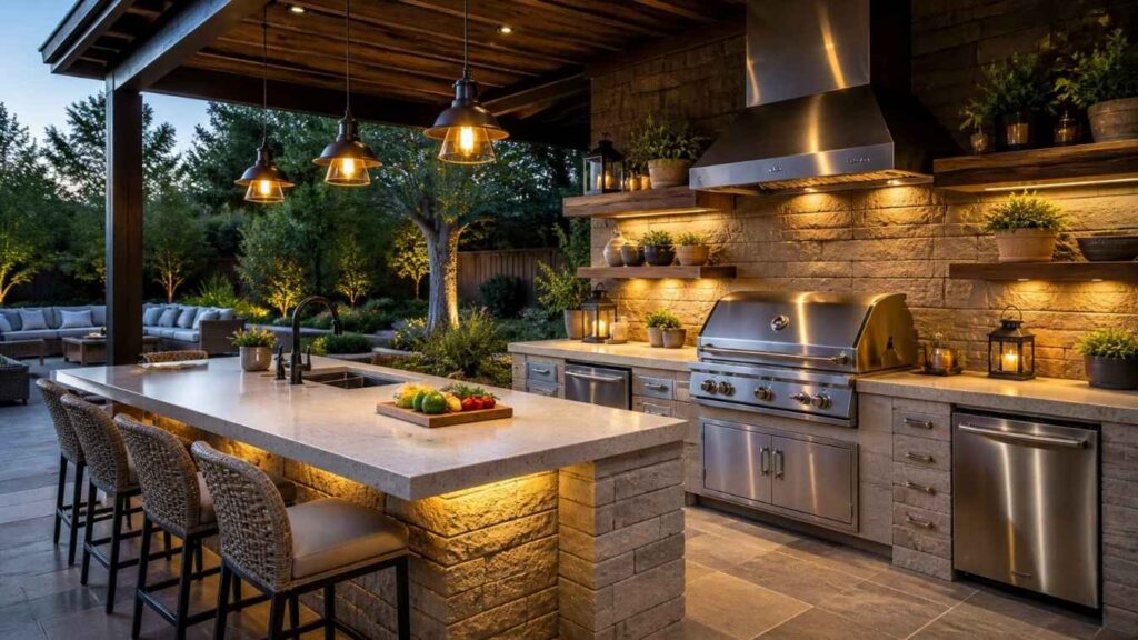 Simple Outdoor Kitchen Ideas for Easy Backyard Cooking Setup 2 Outdoor Kitchen Ideas