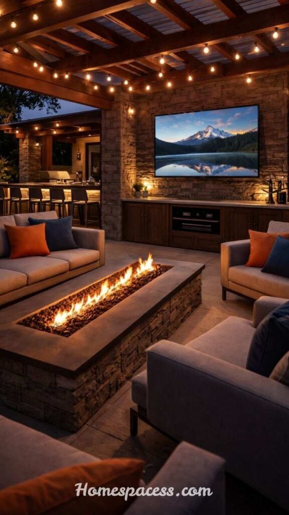 Outdoor Patio Ideas That Turn Any Backyard Into a Relaxing Escape 15 Incorporate Smart Technology for Modern Outdoor Living