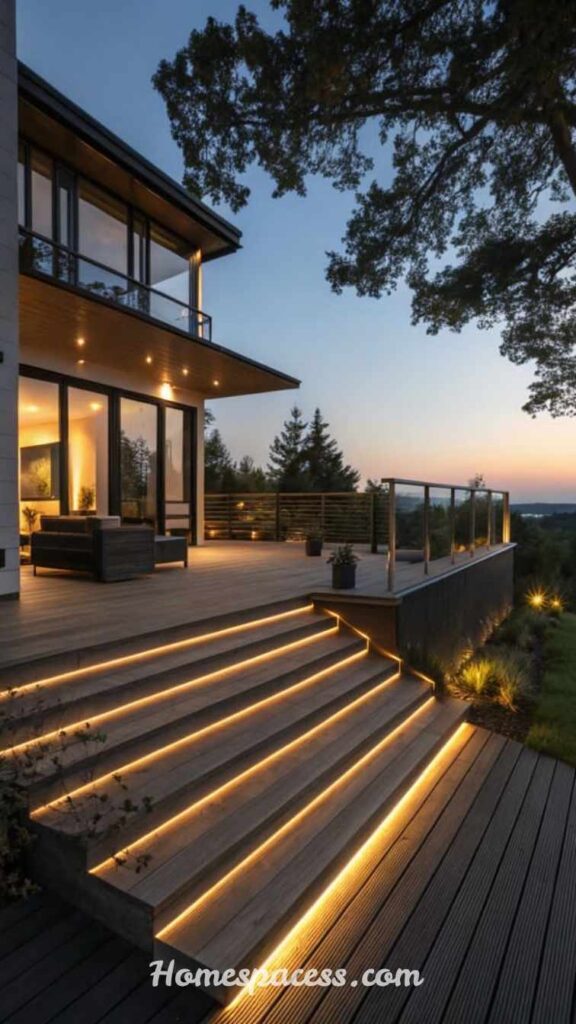 Outdoor Patio Ideas That Turn Any Backyard Into a Relaxing Escape 7 Layer Outdoor Lighting for Ambiance and Safety