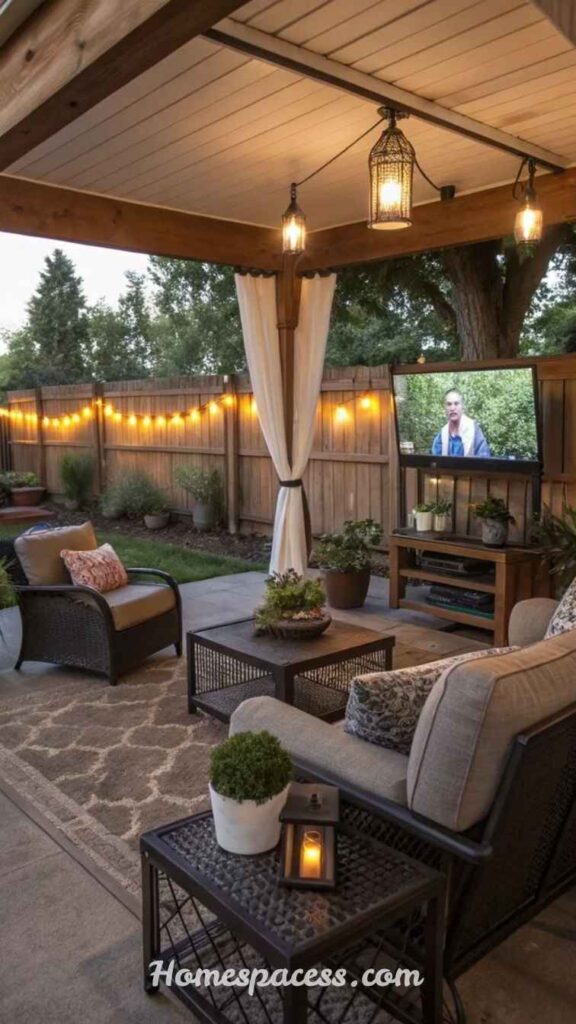 Outdoor Patio Ideas That Turn Any Backyard Into a Relaxing Escape 3 Defined Outdoor Living Room