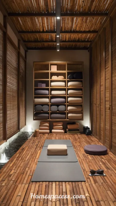 Inspiring Yoga Room Ideas to Create Your Perfect Sanctuary at Home 6 Design Smart, Minimal Storage for Your Yoga Equipment