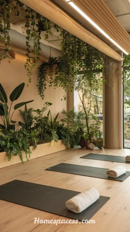Inspiring Yoga Room Ideas to Create Your Perfect Sanctuary at Home 8 Incorporate Biophilic Design to Connect With Nature Indoors