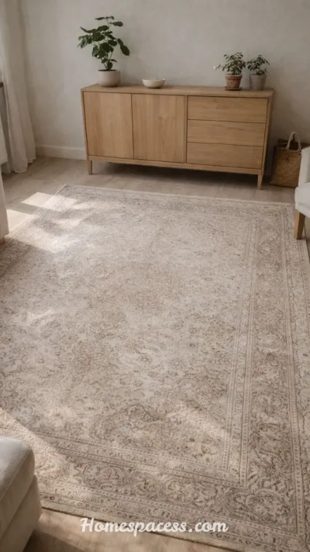 Stunning Living Room Carpet Ideas: Transform Your Space with Style, Comfort & Expert Insight 9 Low-Pile Flatweave Carpet for Easy-Maintenance Spaces