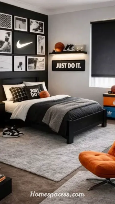 Smart Boys Bedroom Ideas: Cool & Modern Designs for Kids 4 Sports-Themed Boys Bedroom