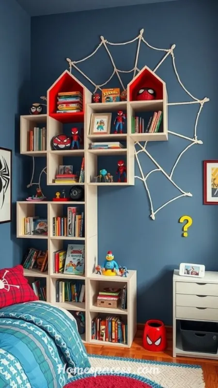 Smart Boys Bedroom Ideas: Cool & Modern Designs for Kids 14 Superhero Command Center Bedroom