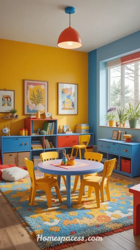 Colorful Kids Room Ideas: Creative Ways to Design a Space Kids Will Love 4 Bold Primary Colors for Energetic Play Spaces