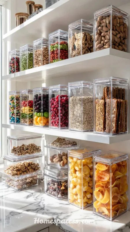 Pantry Organization Ideas to Maximize Space and Keep Everything Neat 5 Clear Airtight Containers: The Non-Negotiable Storage Upgrade