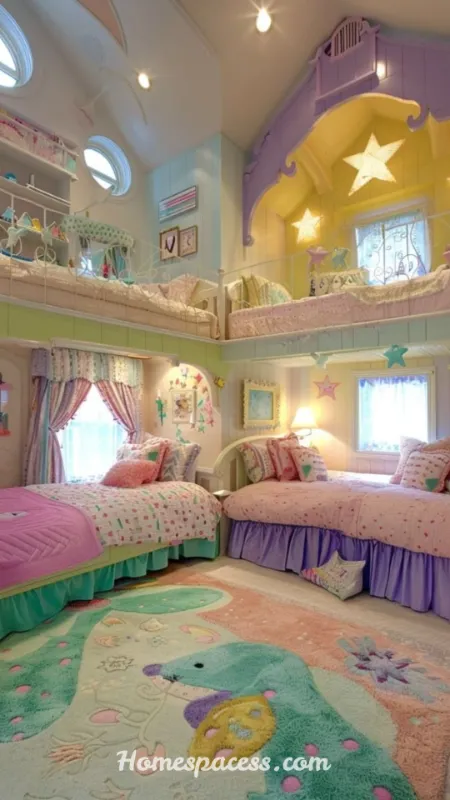 Colorful Kids Room Ideas: Creative Ways to Design a Space Kids Will Love 13 Colorful Textiles and Bedding as the Room's Color Anchor