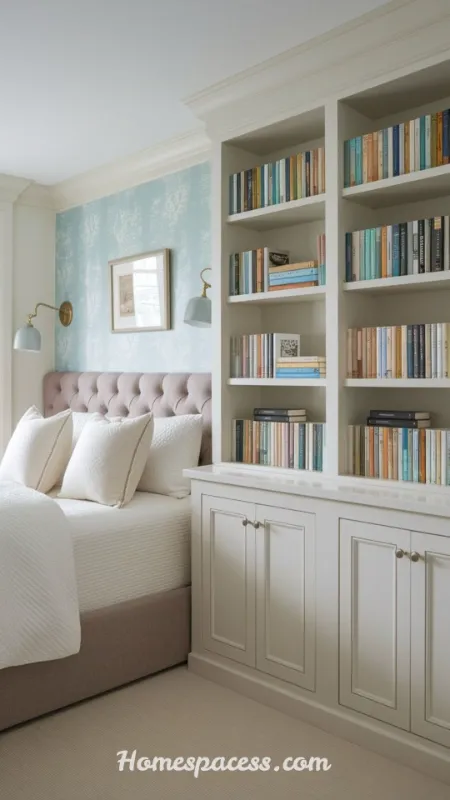Bedroom Bookshelf Ideas | Smart, Stylish & Space-Saving Ideas to Transform Your Bedroom 5 Built-In Bedroom Bookcase: The Long-Term Investment Worth Every Penny