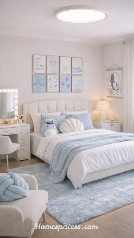 Beach Bedroom Ideas That Actually Feel Like the Coast 6 Choose a Statement Bed Frame That Anchors the Coastal Theme