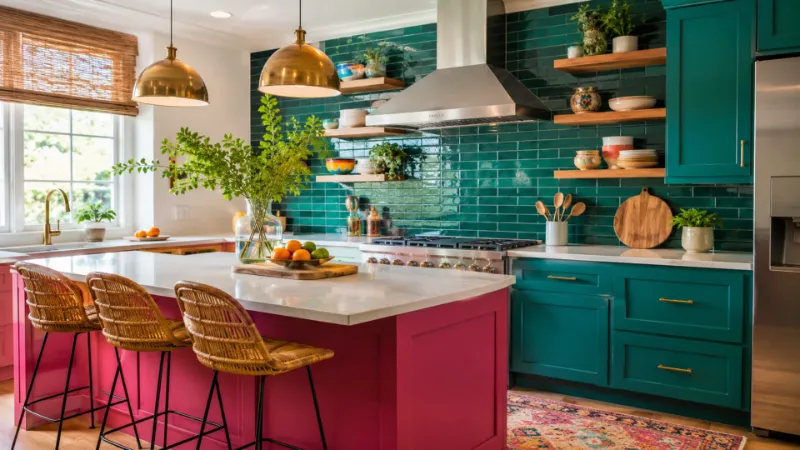 Colorful Kitchen Ideas: Bold Ways to Brighten Your Cooking Space Colorful Kitchen Ideas