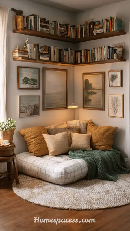 Neutral Bedroom Ideas to Create a Calm, Stylish, and Timeless Space 17 Design a Neutral Reading Nook for Function and Style