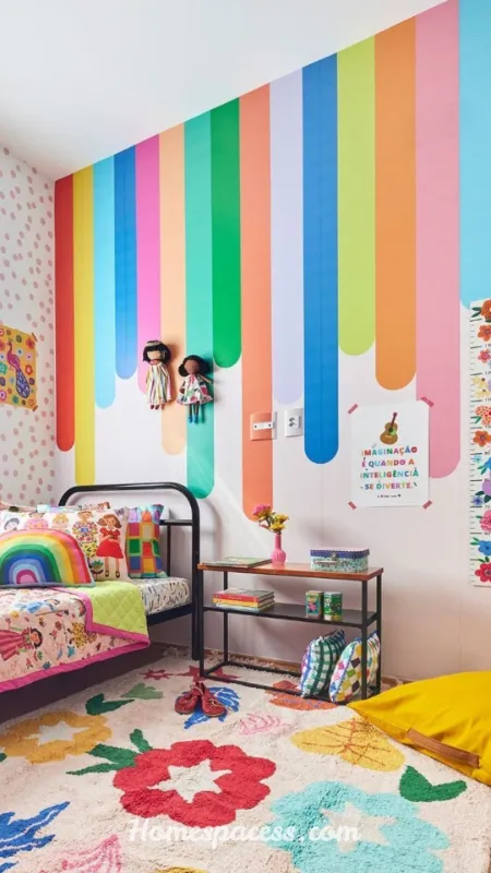 Colorful Kids Room Ideas: Creative Ways to Design a Space Kids Will Love 12 DIY Colorful Wall Art and Murals for Kids