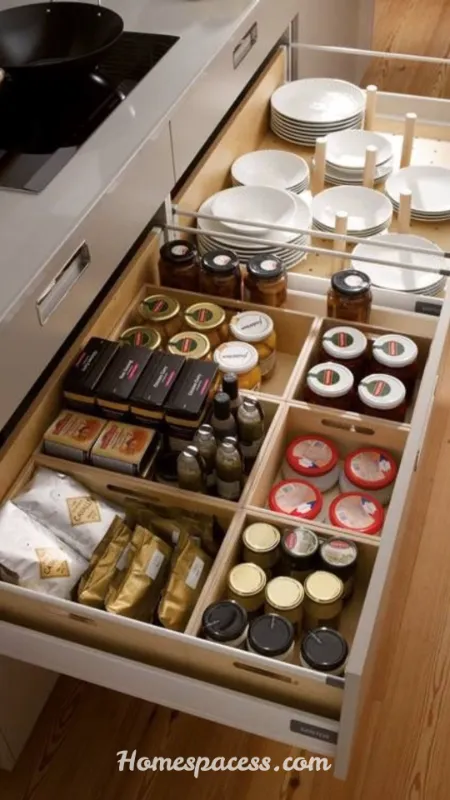 Best Spice Racks Ideas to Transform Your Kitchen Storage 4 Drawer Insert Spice Organizers